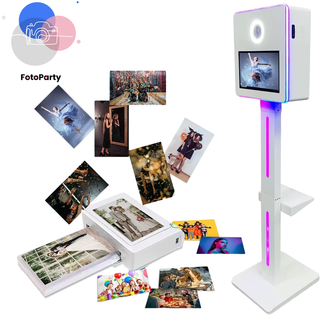 Fotomatón de fotos instantáneas Fotopartys para bodas, cumpleaños y eventos en Murcia y Totana